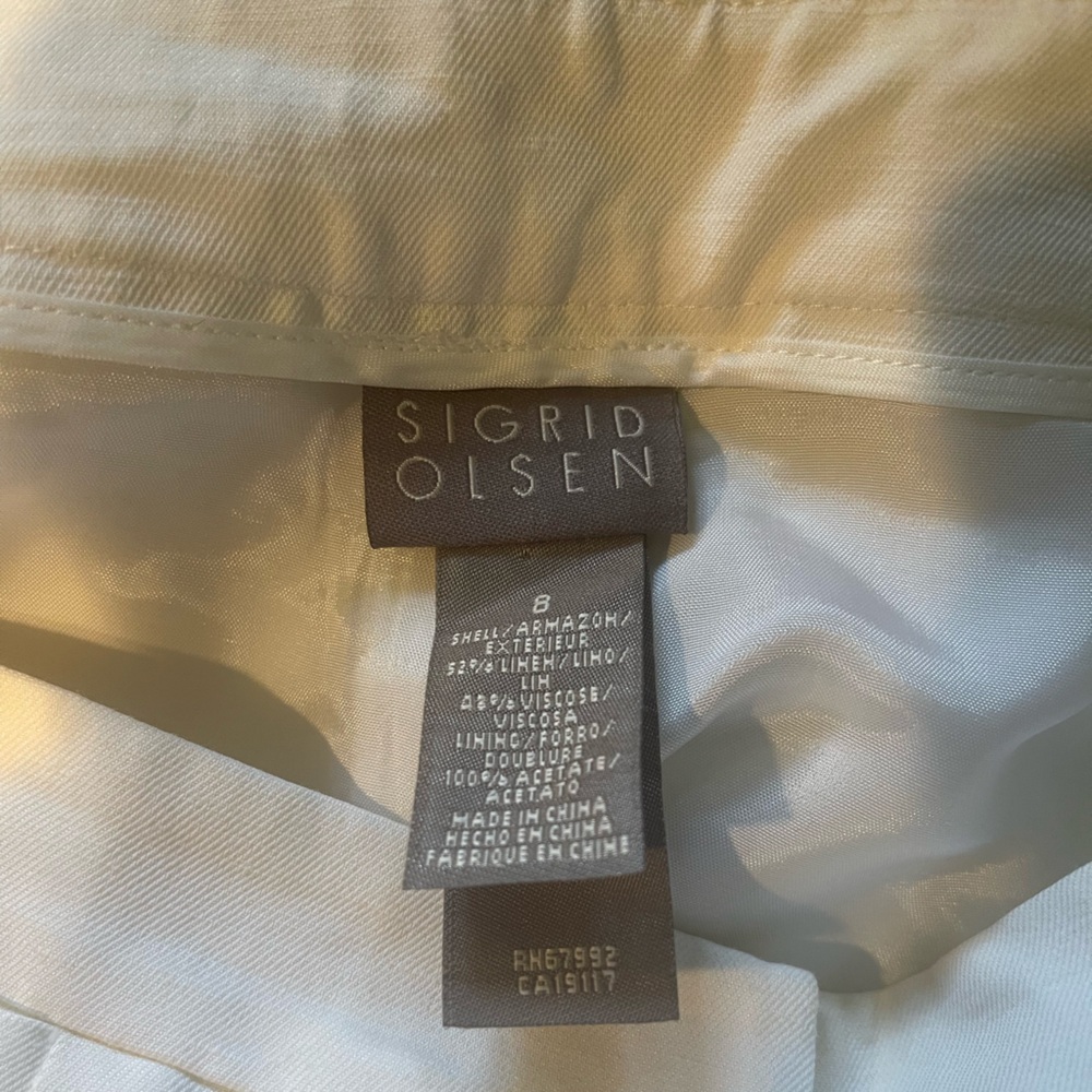 Sigrid Olsen Ivory pants